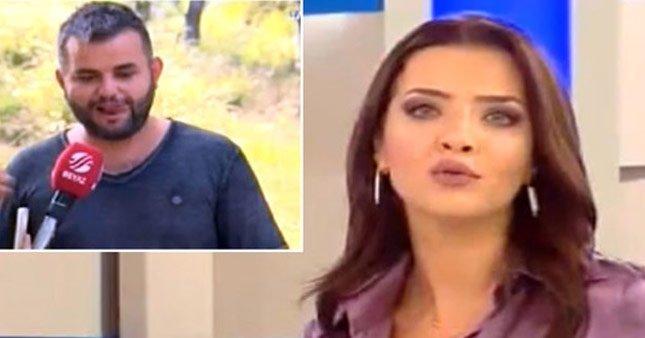 Beyaz Tv sunucusunu çıldırttı!