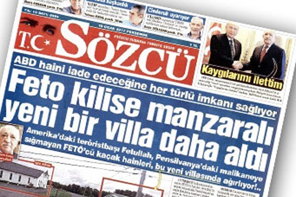 Dünya basını 'Sözcü'ye operasyonu' nasıl gördü?