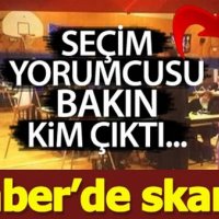 A Haber'de sahte seçim yorumcusu skandalı