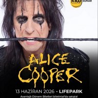 Alice Cooper İstanbul'da Yılın En Güçlü  Rock Gösterisini Yapmaya Hazırlanıyor
