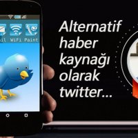 Alternatif haber kaynağı olarak twitter…