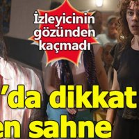 Avlu'daki bu sahne izleyicinin gözünden kaçmadı