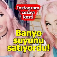 Banyo suyunu satan fenomene Instagram'dan şok karar!