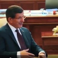 Dikkat çeken Davutoğlu videosu