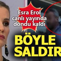 Esra Erol’un kameramanına saldırı!