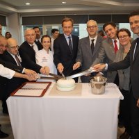 Frankofon Büyükelçiler Makaron Atölyesinde