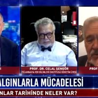 Habertürk'te ilginç anlar! Canlı yayında uyuyakaldı