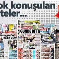 Haftanın, en çok habere konu olan gazeteleri...