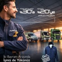 IVECO Türkiye'den Bahar Döneminde Güvenli Araç Kullanımını Artırmak İçin Avantajlı Kampanyalar