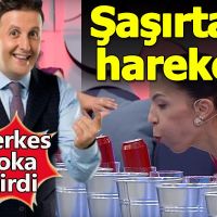 İlker Ayrık'ın yarışamda dayanamayıp kafasına huni takması