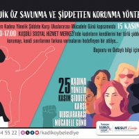 KADIKÖY'DE KADINLAR ŞİDDETE KARŞI BİRLİKTE GÜÇLENİYOR 