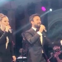 Tarkan ve Ebru Gündeş düğüne damga vurdu