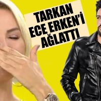 Tarkan'ın paylaşımının Ece Erken'i canlı yayında ağlatması