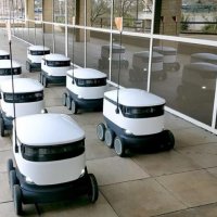 Teslimat robotu üniversitelerde çalışacak