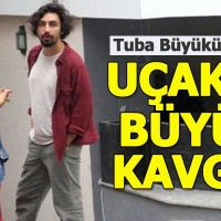 Tuba Büyüküstün ve Umut Evirgen'in uçak kavgası