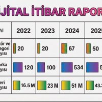 Türkiye'nin 2025 Dijital İtibar Liderleri Belli Oldu: Zirvede Teknoloji Ve Havacılık Var