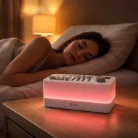 ttec'ten günün gürültüsünü dışarıda bırakan Somno 3'ü 1 Arada Beyaz Gürültü Hoparlörü