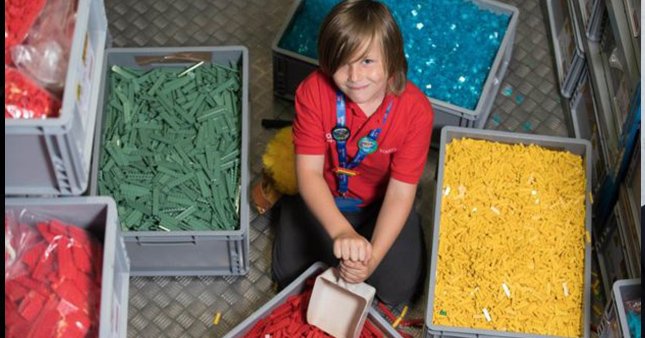 6 yaşında Lego'dan iş istedi