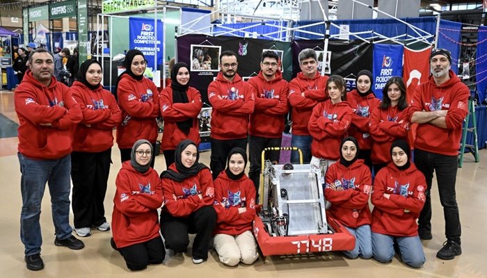 ABD'deki robot yarışmasında Türk takımı ödül aldı