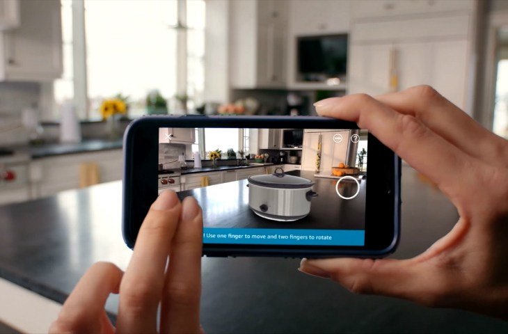 AR View Android cihazlarda kullanılabilecek