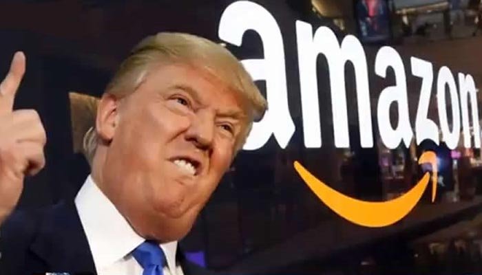 Amazon'a Donald Trump freni
