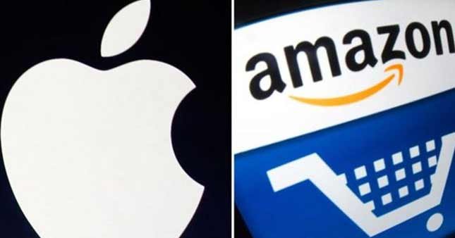 Apple ve Amazon 100 milyar dolar kaybetti