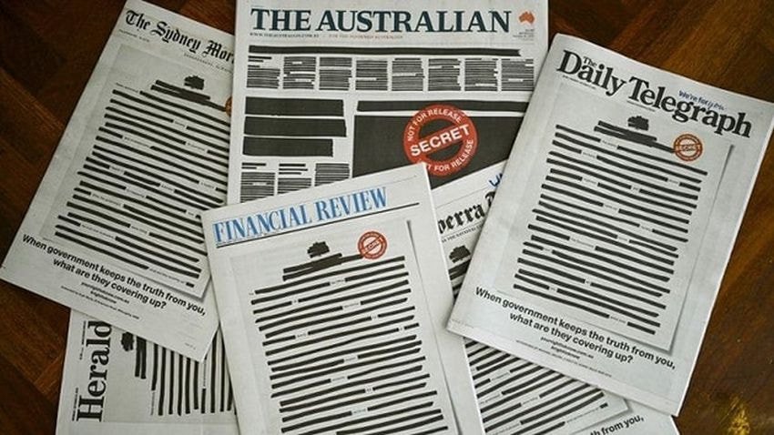 Avustralya şokta: Bütün gazeteler bu şekilde çıktı!