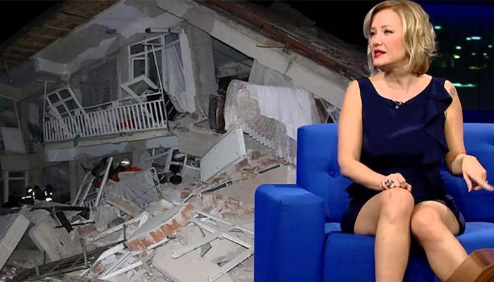 Berna Laçin'den tepki çeken deprem tweet'i