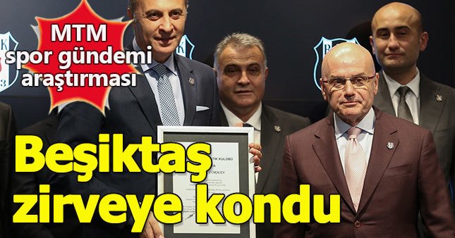 Beşiktaş zirvenin adı oldu