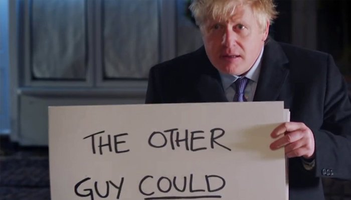 Boris Johnson'dan Love, Actually parodisi