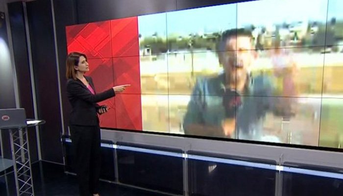 CNN Türk'ün canlı yayınında patlama!