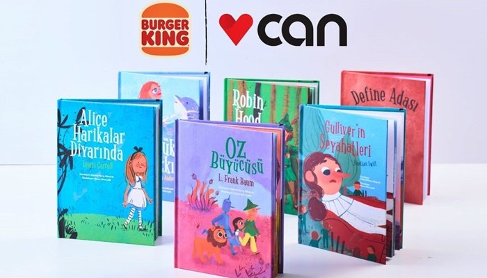 Can Yayınları ile Burger King'den iş birliği