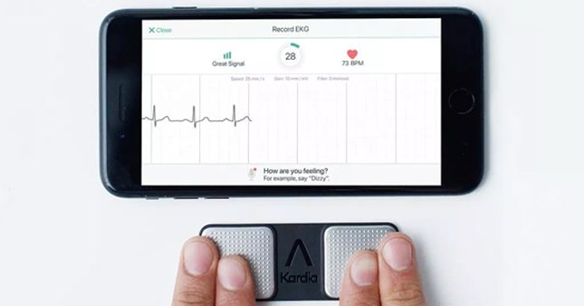 EKG kadar hassas ölçüm yapan mobil çözüm