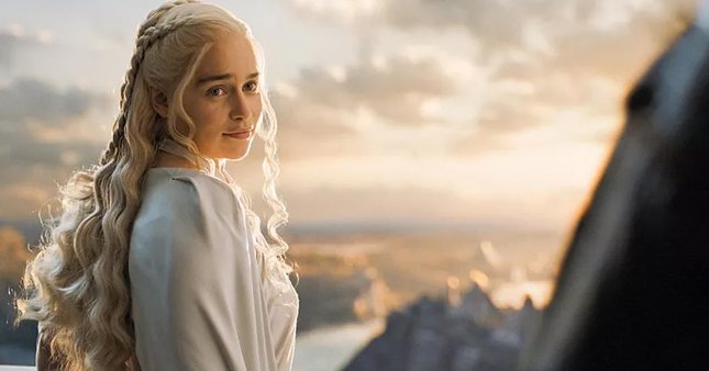 Emilia Clarke'tan Game of Thrones'a veda