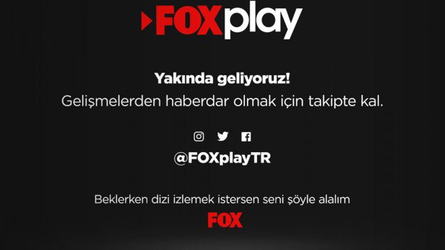 FOX’tan yeni online içerik platformu: FOXplay