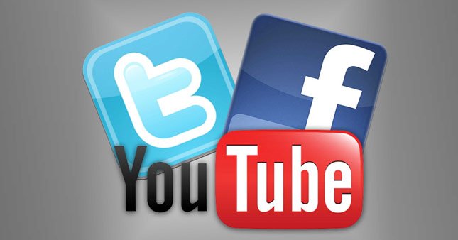 Facebook, Twitter ve Youtube engellendi