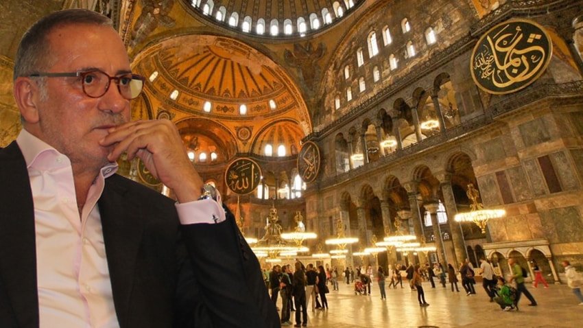 Fatih Altaylı'dan çok konuşulacak Ayasofya yorumu