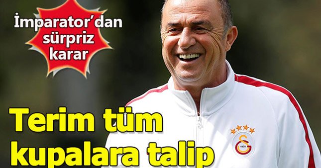 Fatin Terim takımı Alanya'da kampa aldı