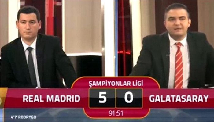 Galatasaray TV'de ilginç anlar: “5'e razıydık”
