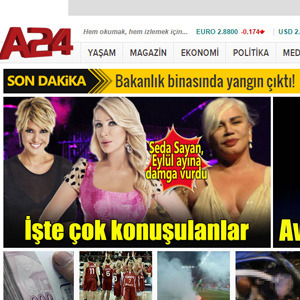 Gazete a24 yeni adresinde!: www.a24.com.tr