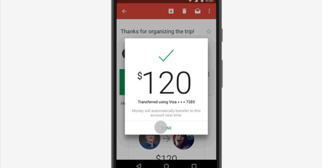 Gmail üzerinden para gönderme dönemi başlıyor