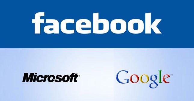 Facebook, Microsoft ve Google'dan ortak karar