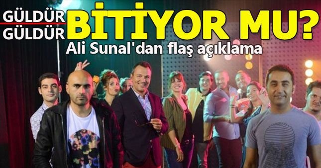 Güldür Güldür bitiyor iddialarına Ali Sunal cevap verdi