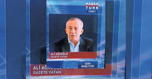 Habertürk, Ağaoğlu'nu yazar yaptı!