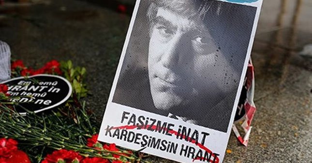 Hrant Dink vurulduğu yerde anılıyor!