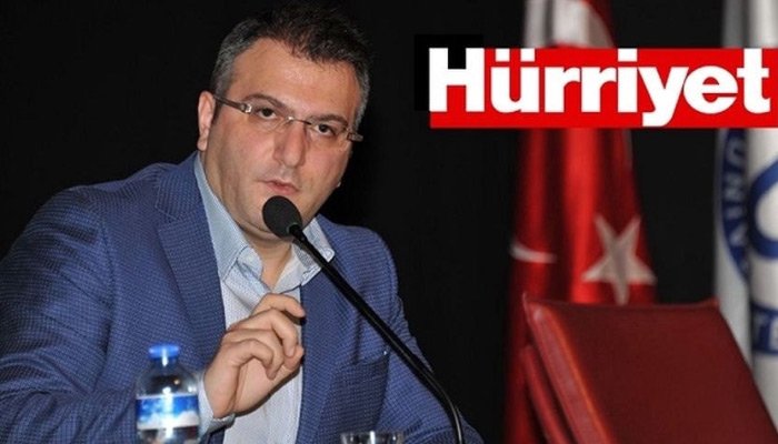 "Hürriyet'teki onursuzlar" dedi, sansürü yedi!