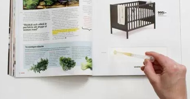 Ikea reklamda gebelik testi kullandı