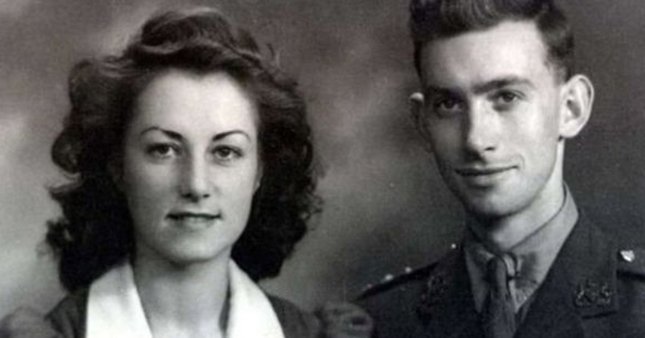 İkinci Dünya Savaşı'nda tanışan çift, 5 saat arayla hayata veda etti