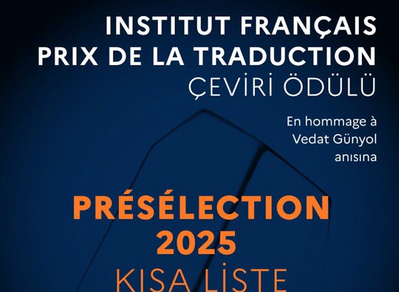 Institut français Türkiye'nin  Fransızca çeviri ödülünde kısa liste açıklandı