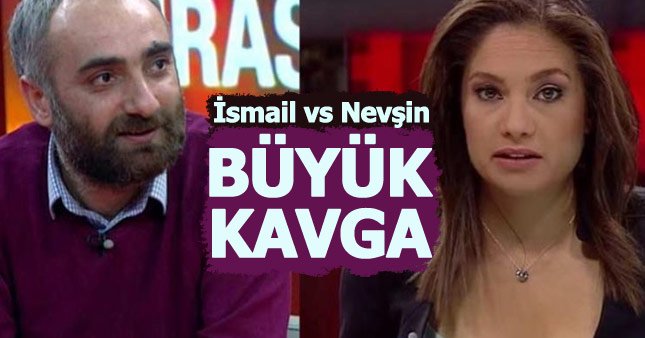 İsmail Saymaz ve Nevşin Mengü'nün hamsi kavgası!
